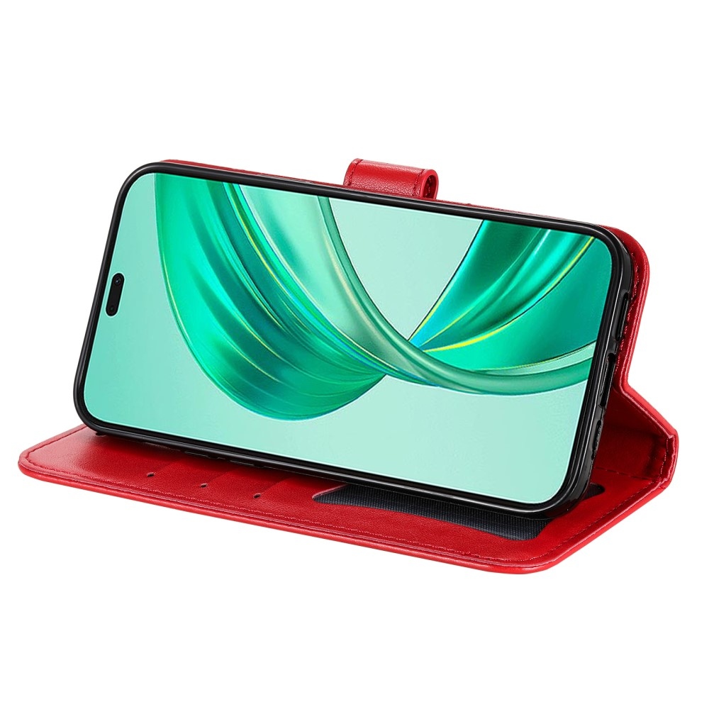 Mandala könyvtáska Honor X8b-hez - piros