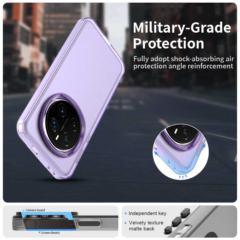 Candy matt zselés tok Honor Magic 7 Pro 5G - lila