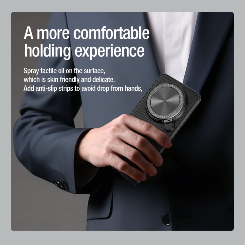 Nillkin CamShield támasz hátsó borító Xiaomi 15 Ultra fekete színűhöz