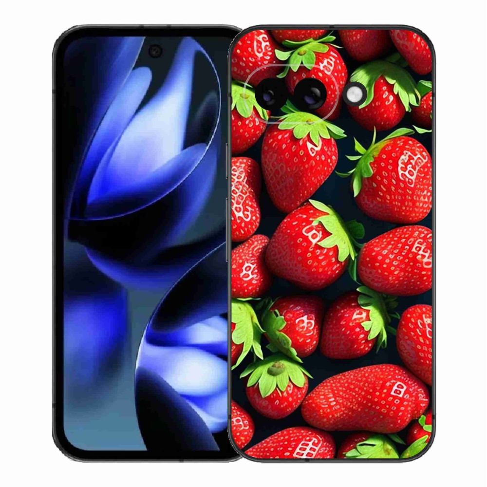 Gél borítás mmCase a Google Pixel 9a készülékhez - eper