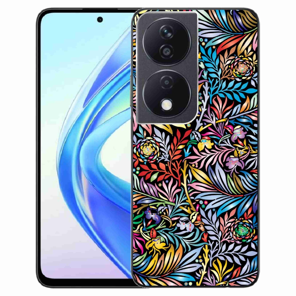 Gél borító mmCase a Honor X7b/Honor 90 Smart készülékhez - virágok 5