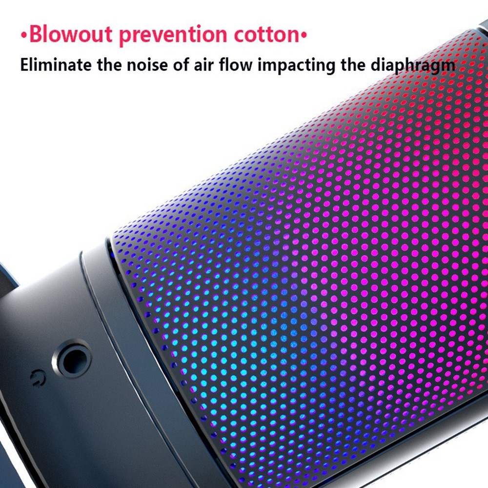 ME6S USB kondenzátormikrofon pop-szűrővel és állvánnyal