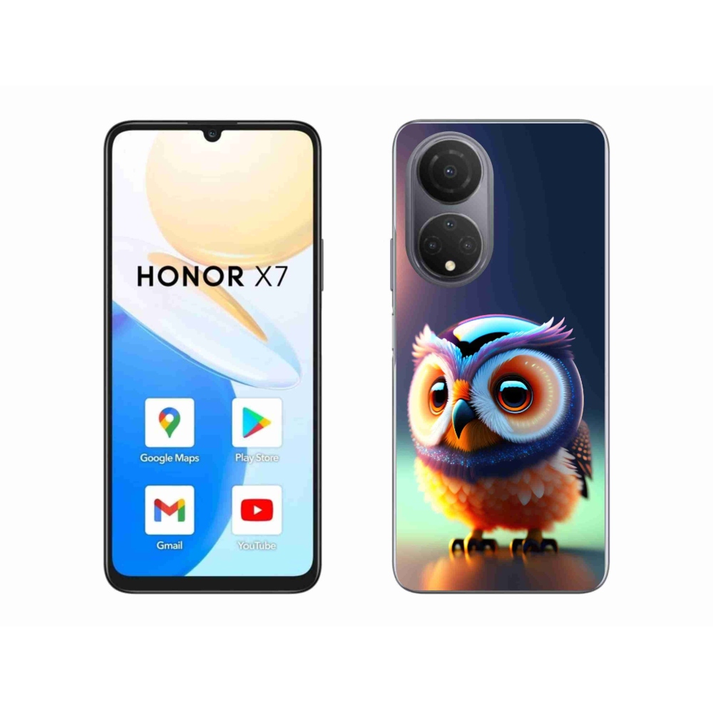 Zselés borítás mmCase a Honor X7-hez - bagoly