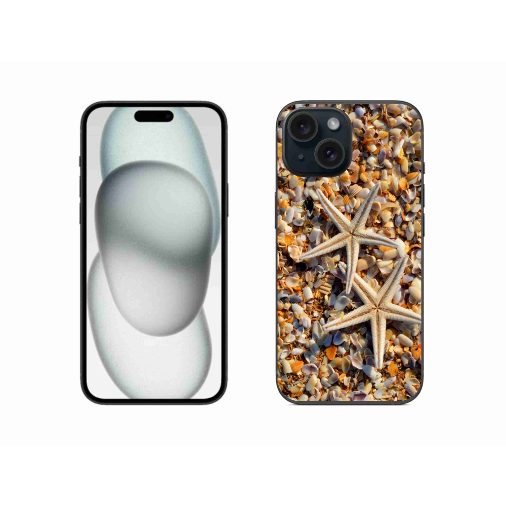 Zselés borítás mmCase iPhone 15 készülékhez - tengeri csillag