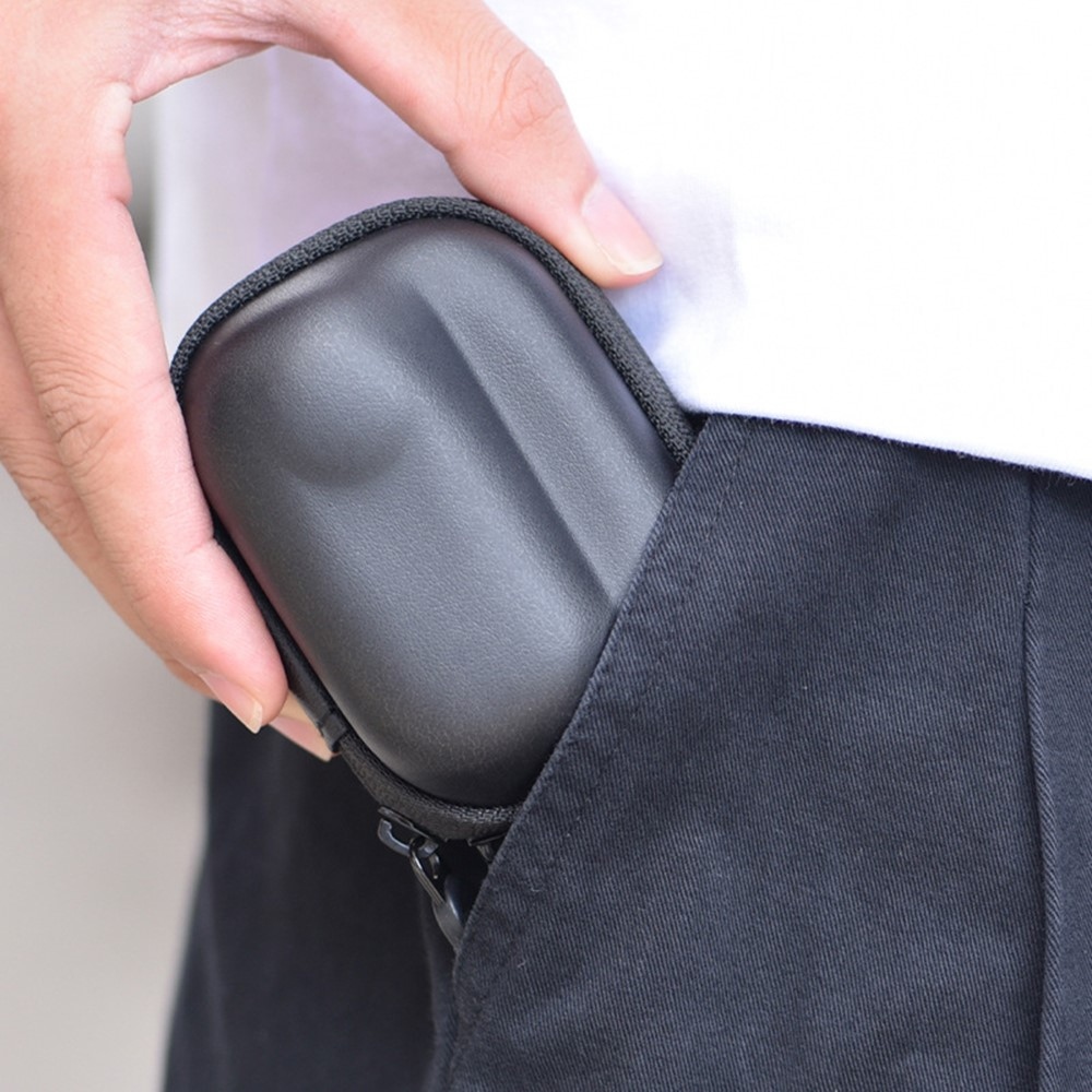 BRDRC védőtok karabinerrel Insta360 GO 3S / GO 3 kamerához - fekete