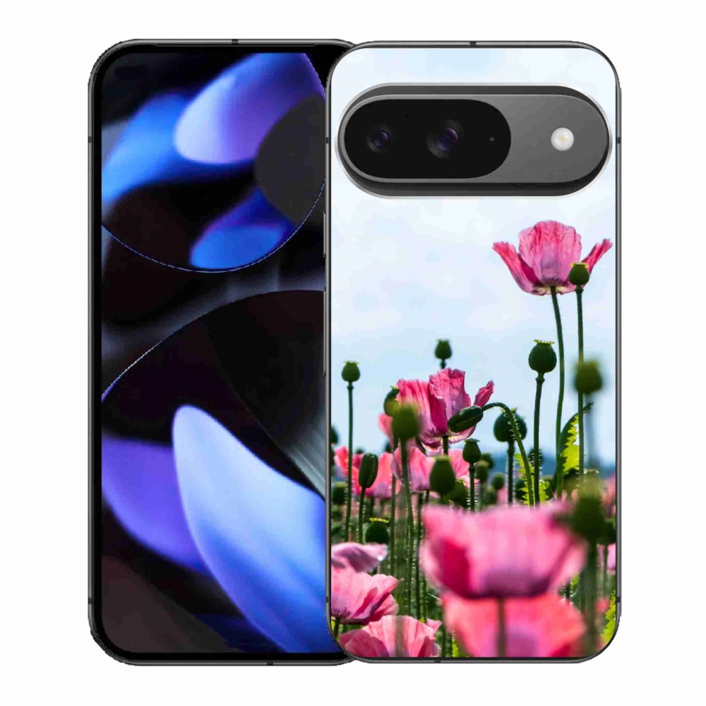 Zselés borítás mmCase a Google Pixel 9/9 Pro számára - mákos színű