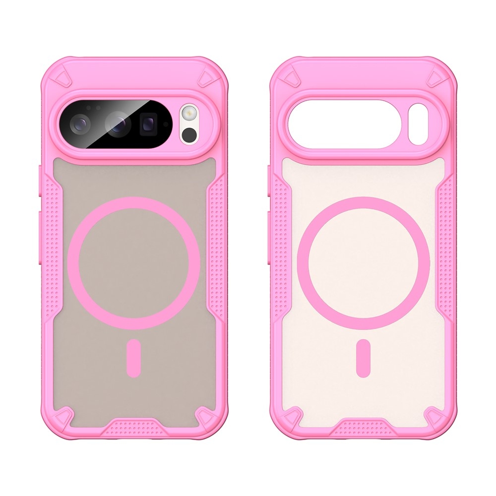 Froste tartós védőburkolat MagSafe-val a Google Pixel 10 Pro-ra - rózsaszín