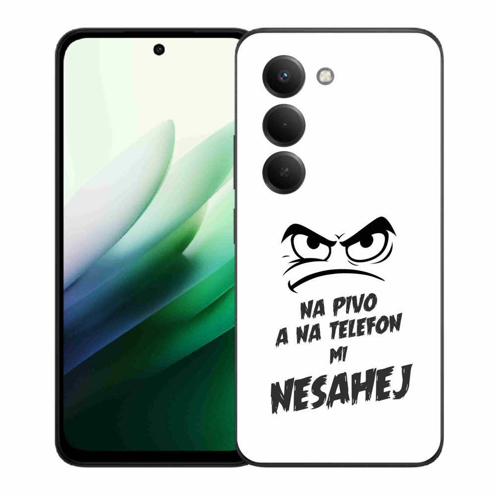 Gél borító mmCase a Xiaomi Redmi 15 5G - sör motívum 2 fehér háttérhez