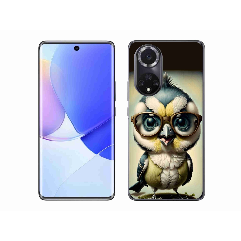 Gél borítás mmCase a Huawei Nova 9-hez - cub szemüveggel