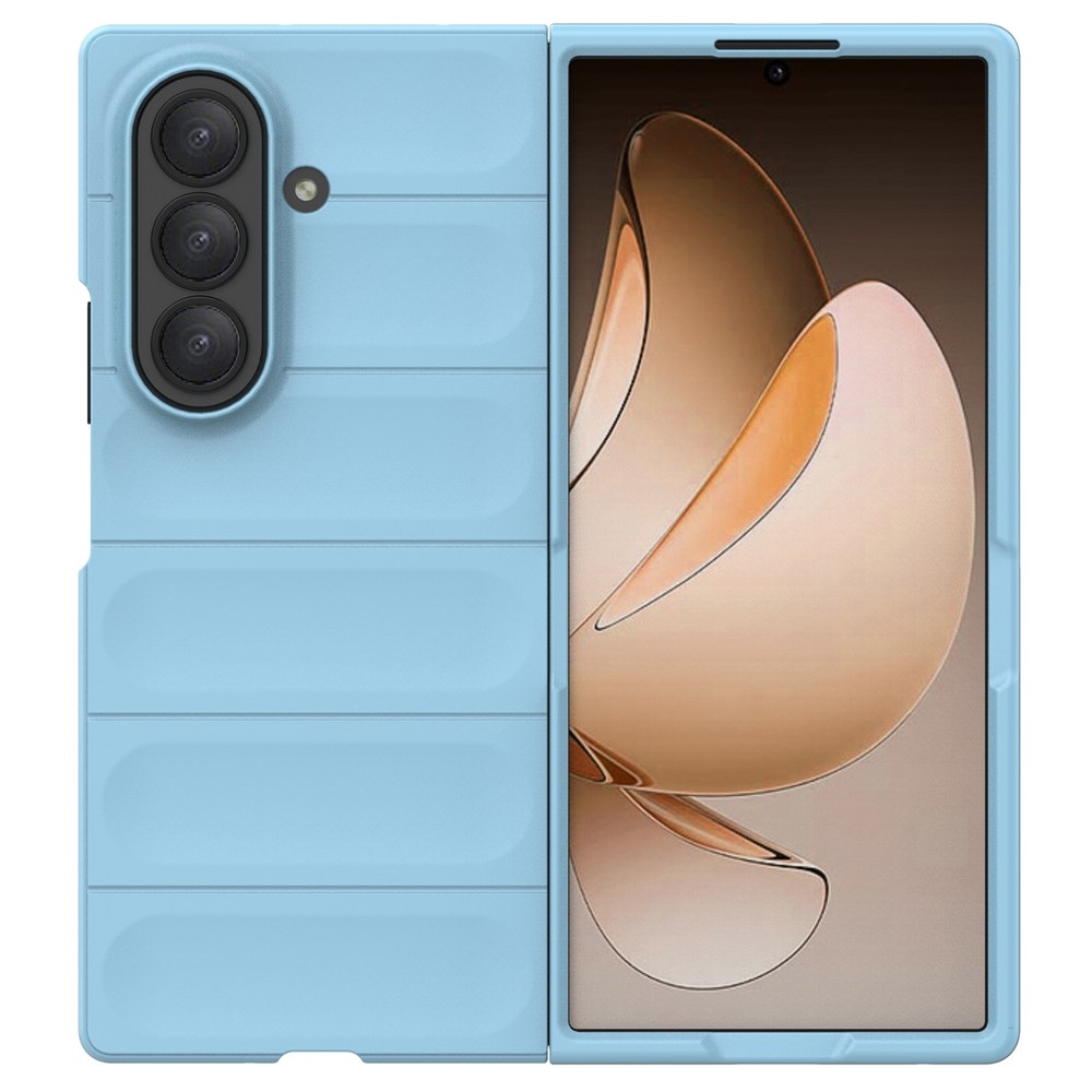 Rugg tartós zselés tok Samsung Galaxy Z Fold7 5G - világoskék színben