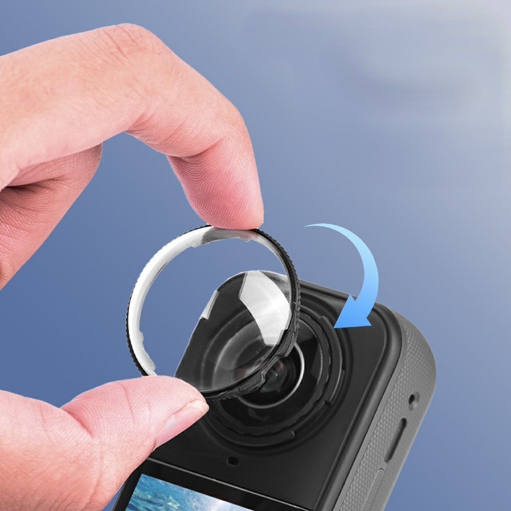 Védő objektívsapkák Insta360 X5-höz (2 db)