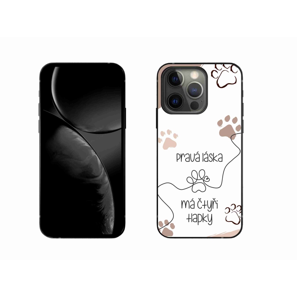 Gél borítás mmCase iPhone 13 Pro 6.1 készülékhez - kutya motívum 1 fehér háttér