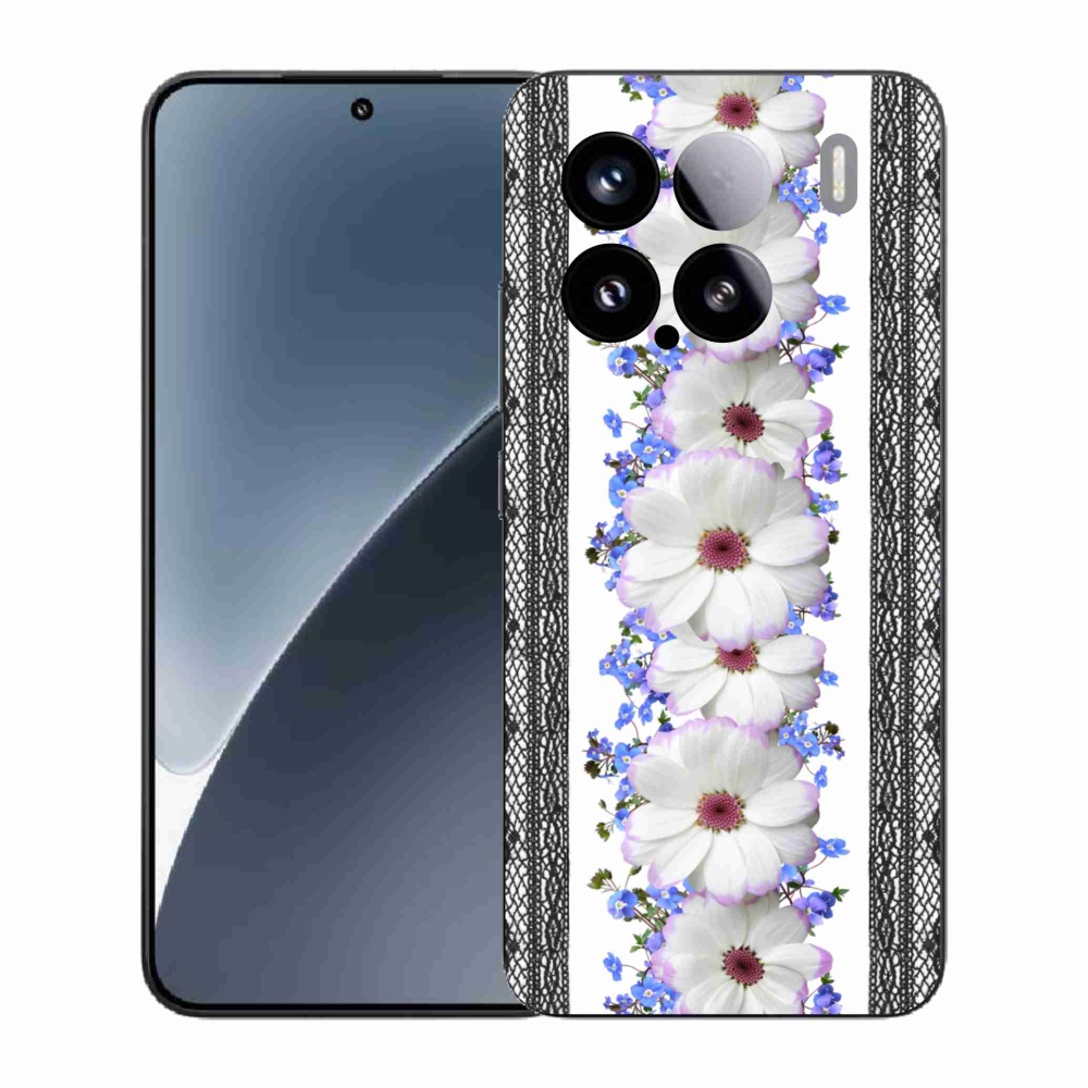 Gél borító mmCase a Xiaomi 15 - virágok 8