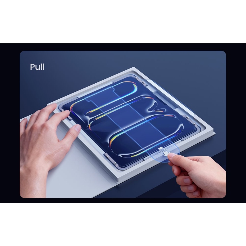 Nillkin edzett üveg 0,4mm H+ iPad Air 13 2024/25/26/Pro 13 2024/25 készülékhez (applikátorral)