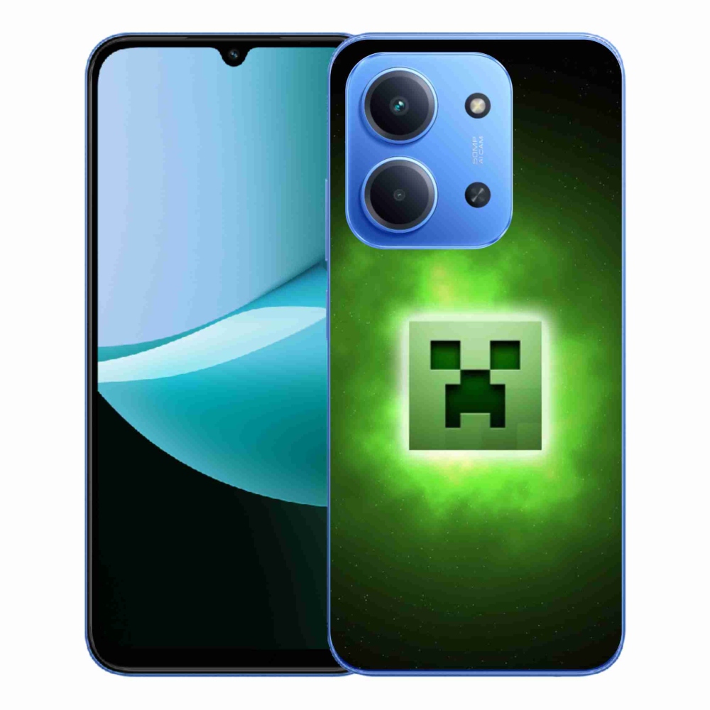 Gél borítás mmCase a Xiaomi Redmi 15C 4G/5G (173mm) - minecraft