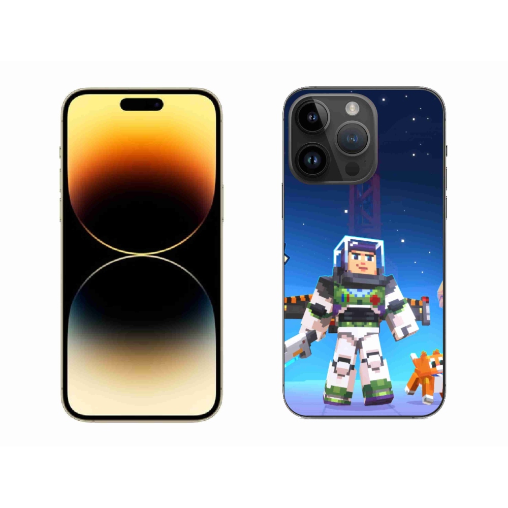 Zselés borítás mmCase iPhone 14 Pro Max 6.7 - minecraft 2