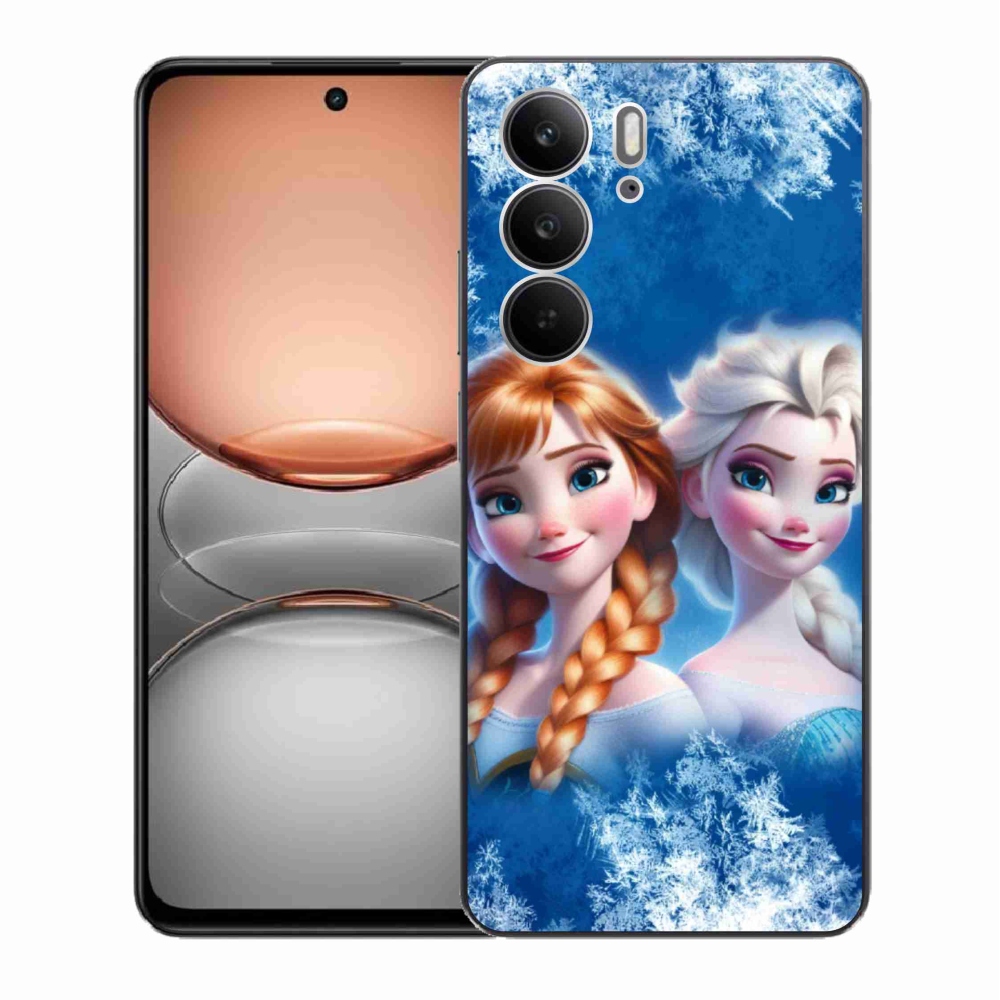 Gél borítás mmCase a Realme C75 készülékhez - Ice Kingdom 2