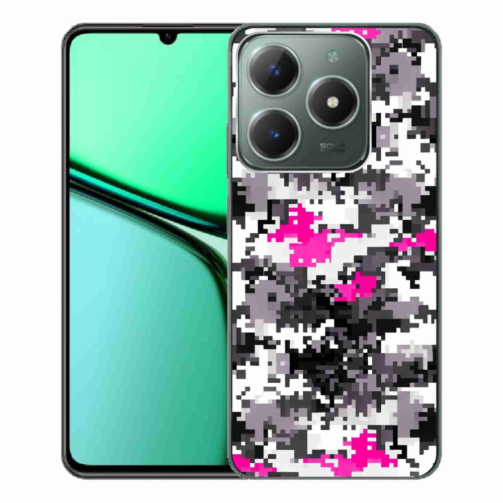 Gél borítás mmCase a Realme C61 készülékhez - álcázó minta 4