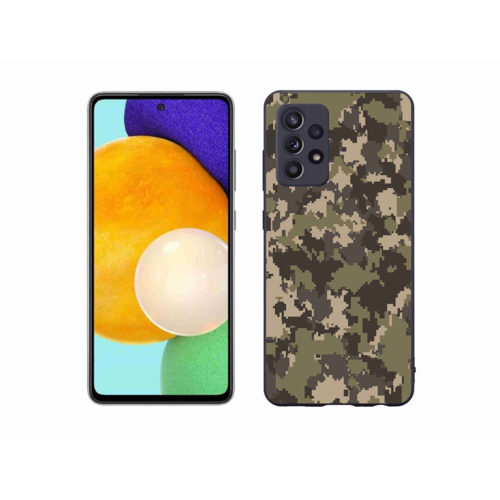 Zselés borítás mmCase Samsung Galaxy A52/A52 5G - terepszínű mintázat 12