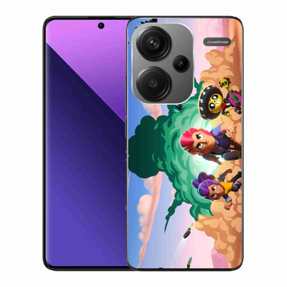 Gél borítás mmCase a Xiaomi Redmi Note 13 Pro+ 5G - brawl stars számára