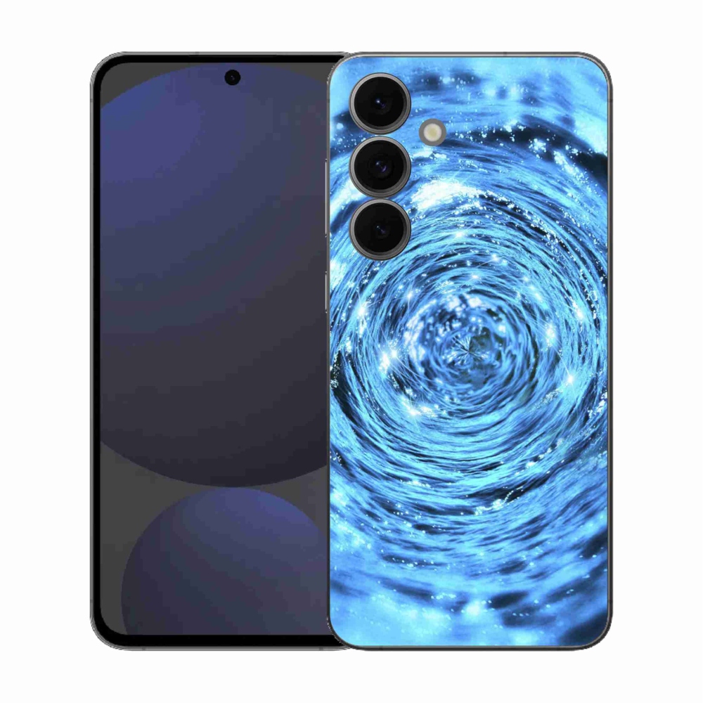 Gél borítás mmCase Samsung Galaxy S25 FE - water vortex - Samsung Galaxy S25 FE - vízörvény