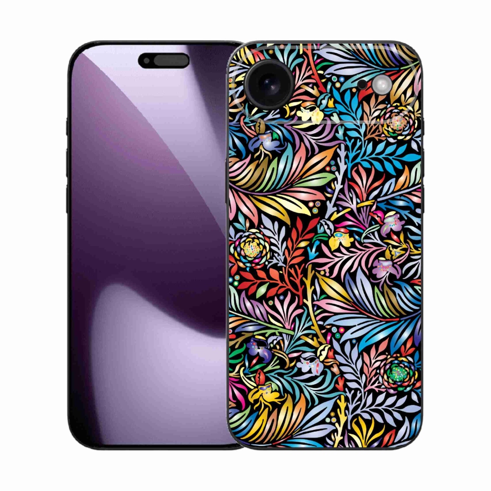 Gél borítás mmCase iPhone 17 Air készülékhez - virágok 5