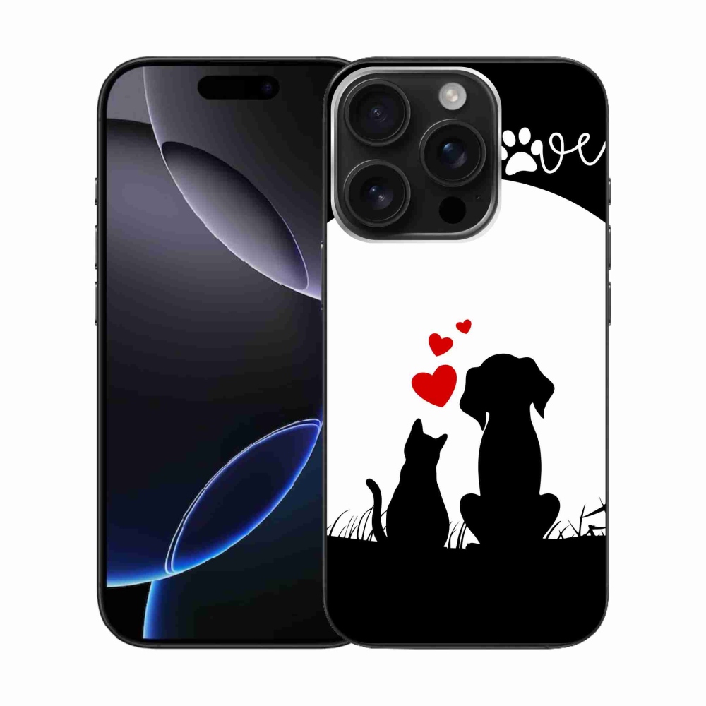 Gél tok mmCase iPhone 16 Pro készülékhez - állatszerelem