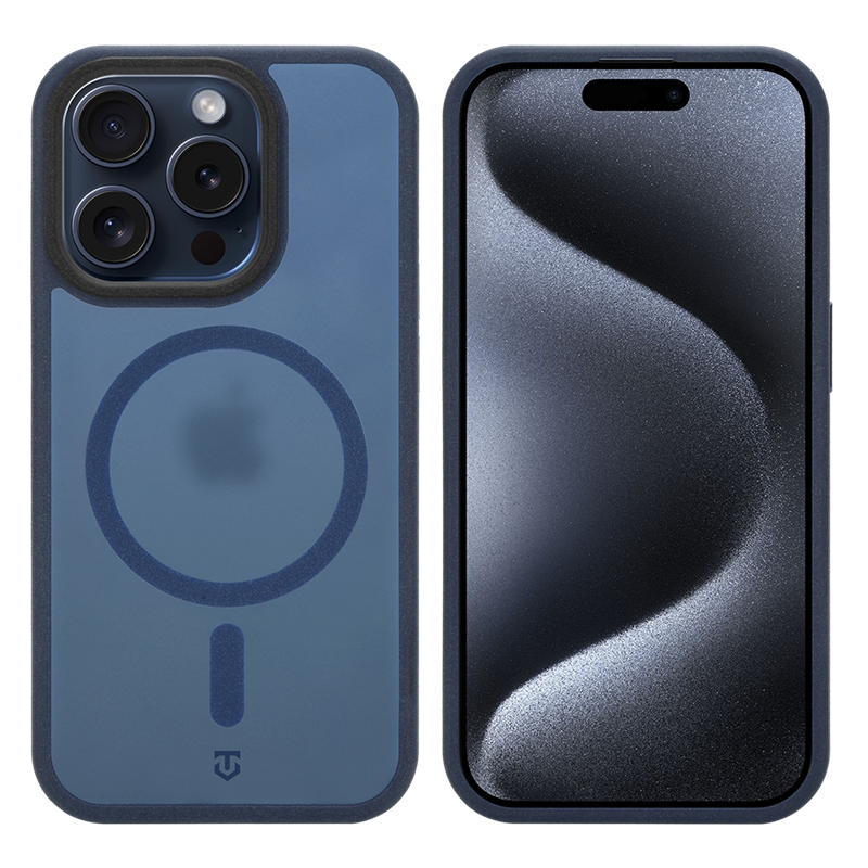 Tactical MagForce Hypersand tok az Apple iPhone 15 Pro-hoz, mélykék