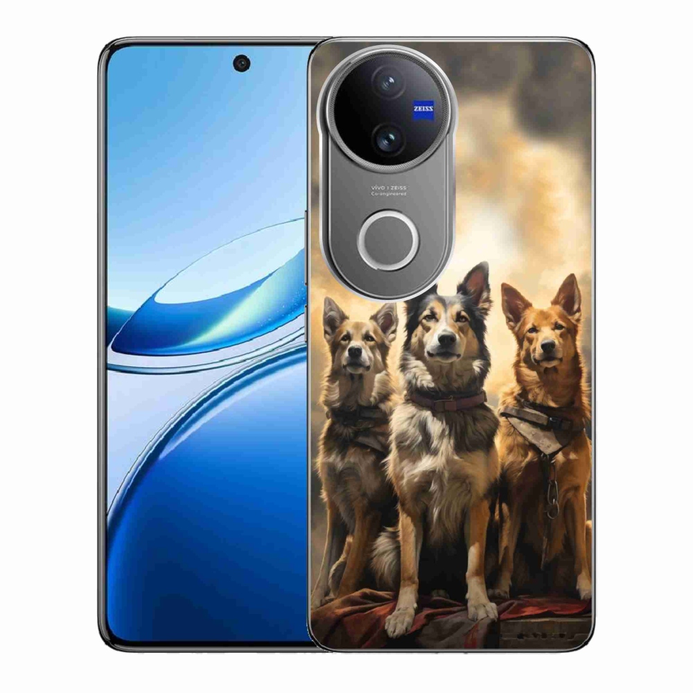 Gélburkolat mmCase a Vivo V50 5G-n - három psi