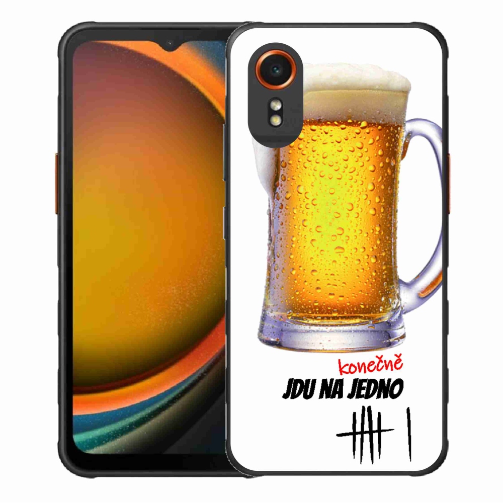 Gél borító mmCase Samsung Galaxy Xcover 7 - Megyek az egyikhez