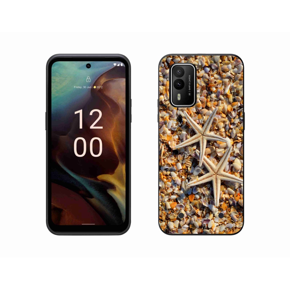 Zselés borítás mmCase a Nokia XR21 készülékhez - tengeri csillag
