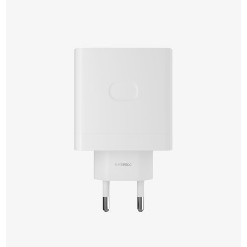 OnePlus SuperVOOC töltő 65W USB utazási töltő fehér (ömlesztett)