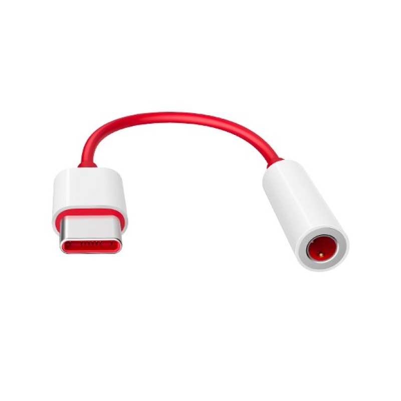 OnePlus USB-C 3,5 mm-es adapter piros (ömlesztett)