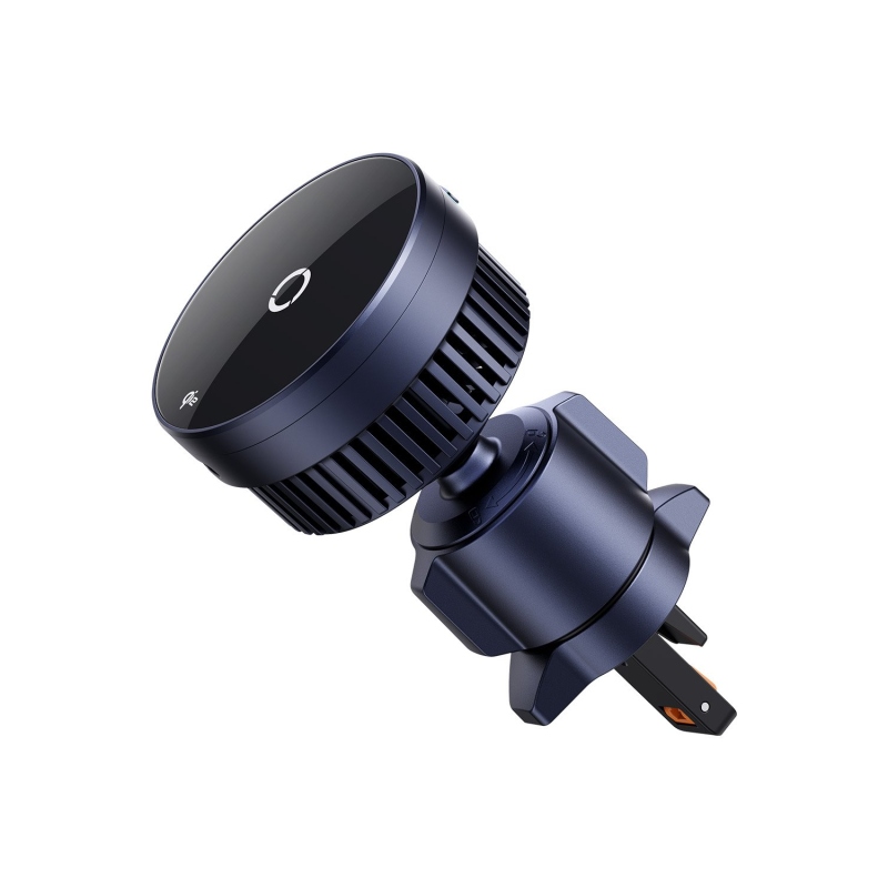 Baseus MagPro mágneses tartó vezeték nélküli töltéssel 15W Fekete