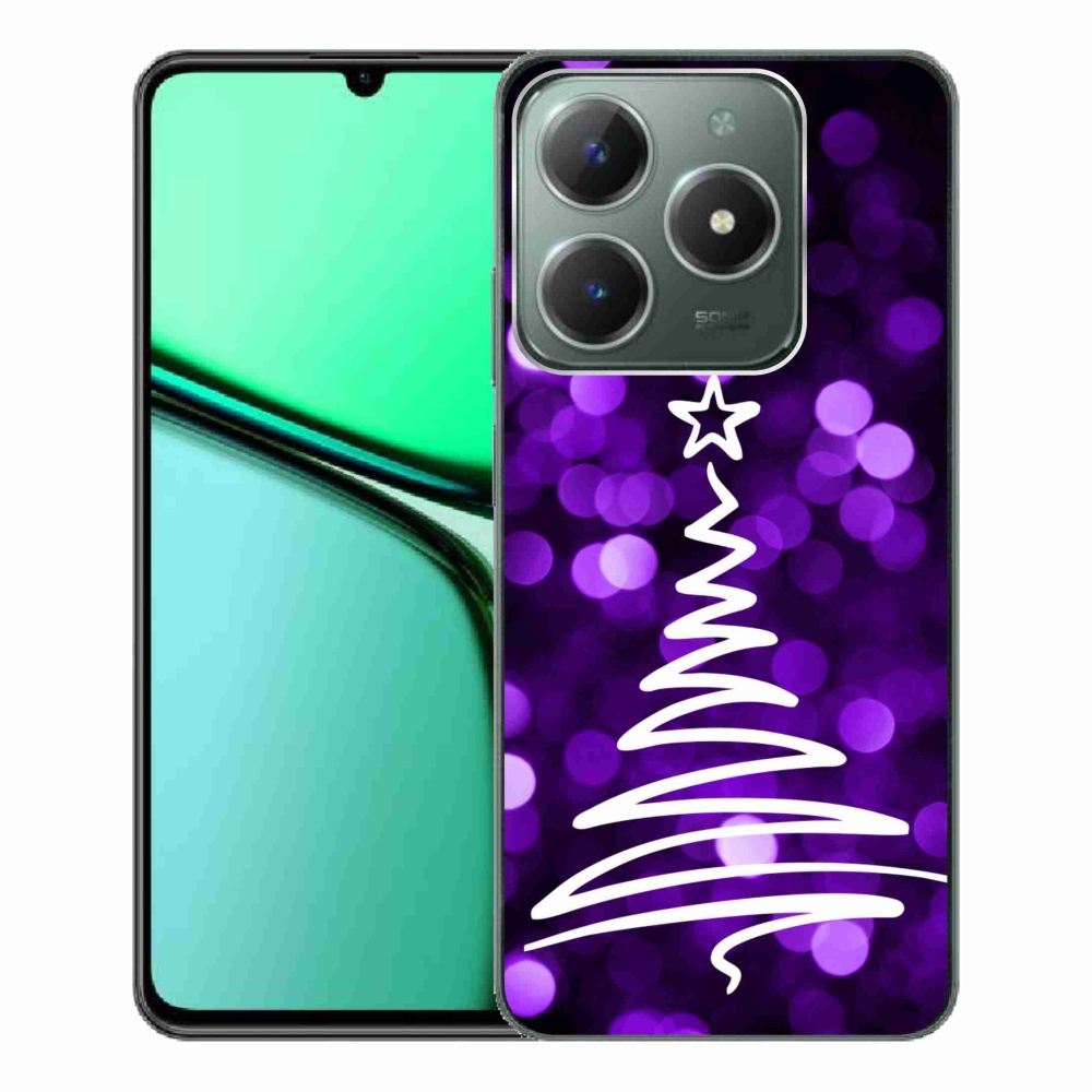 Zselés borítás mmCase a Realme C61 készülékhez - fa