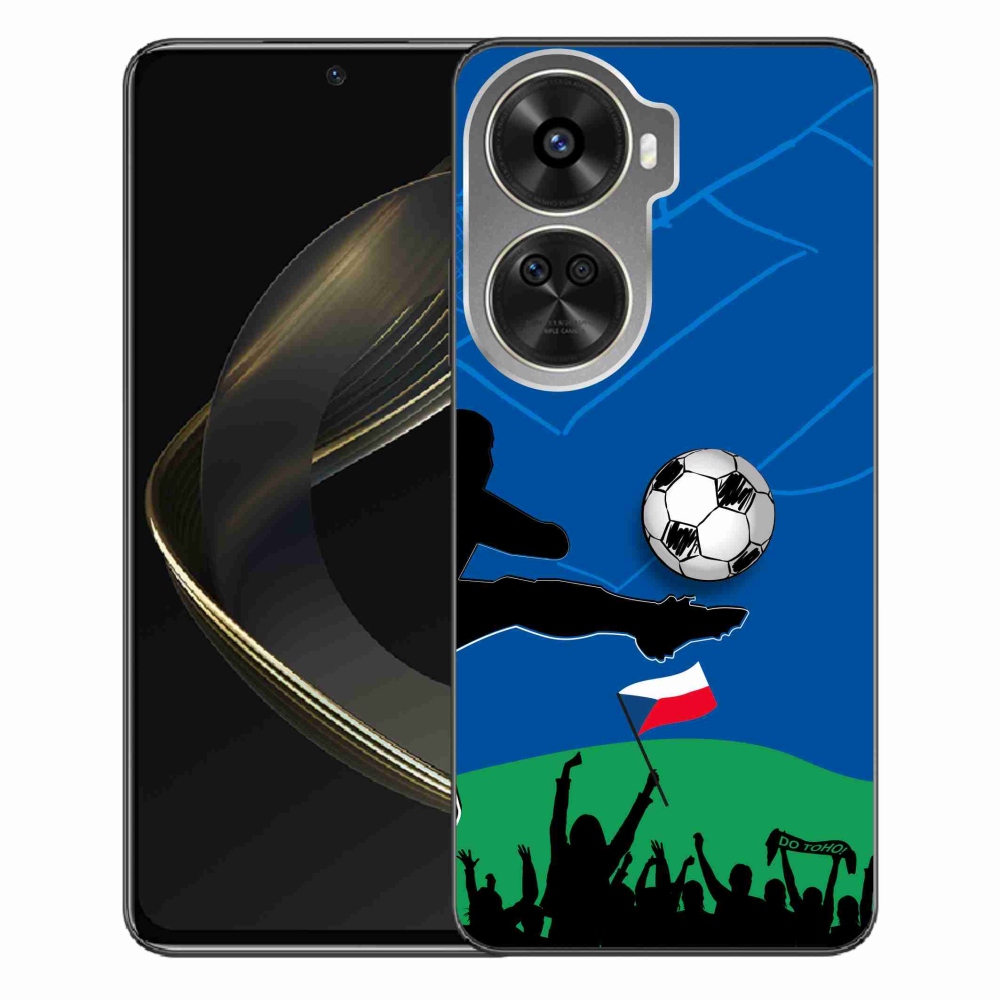 Gél borítás mmCase a Huawei Nova 12 SE-n - futballszurkolók