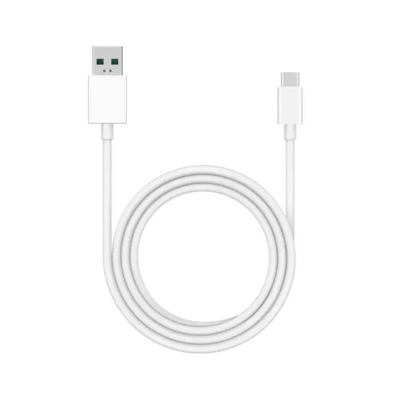 OPPO USB-C adatkábel, 8 A, 1 m, fehér