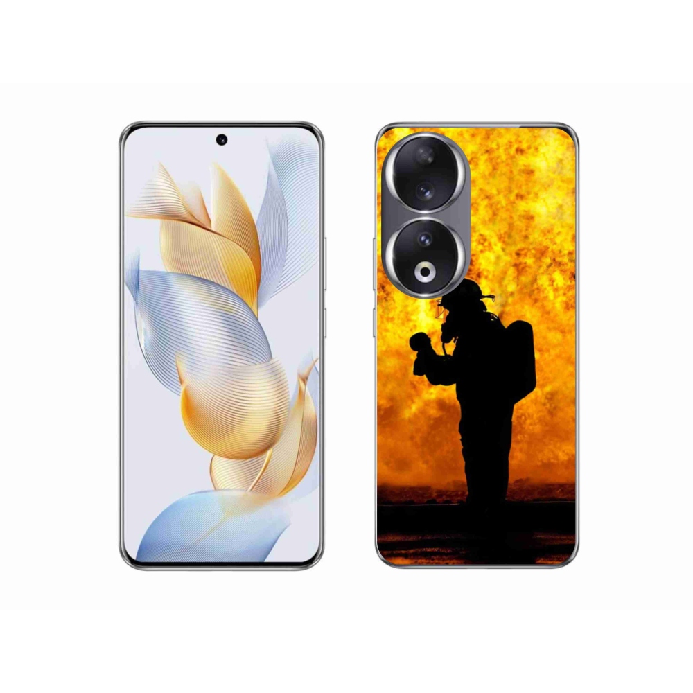 Gél borítás mmCase a Honor 90 - tűzoltóhoz