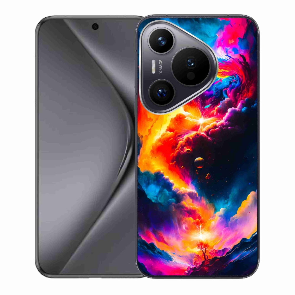 Zselés borítás mmCase a Huawei Pura 70 készülékhez - absztrakt motívum