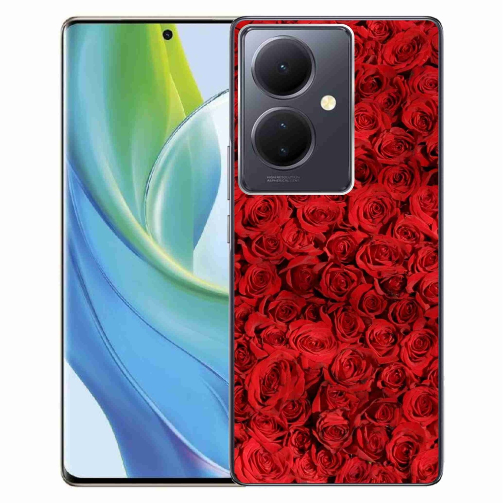 Gél borítás mmCase a Vivo V29 Lite 5G-n - rózsaszínű