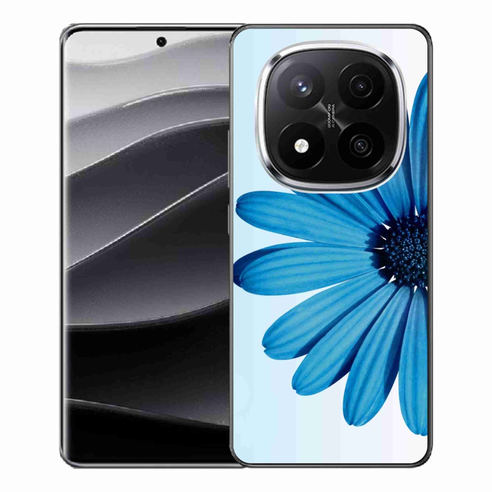 Zselés borítás mmCase a Xiaomi Redmi Note 14 Pro+ 5G számára - kék százszorszép