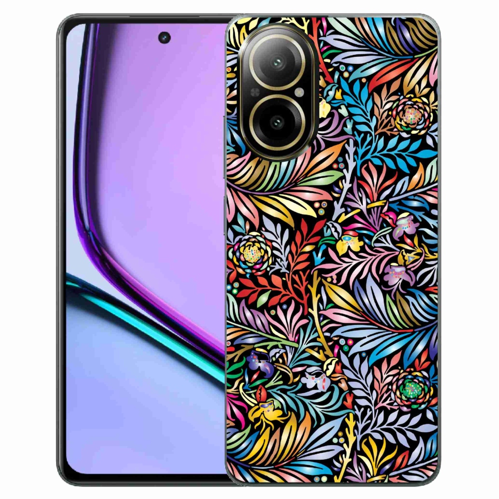 Gél borító mmCase a Realme C67 készülékhez - virágok 5