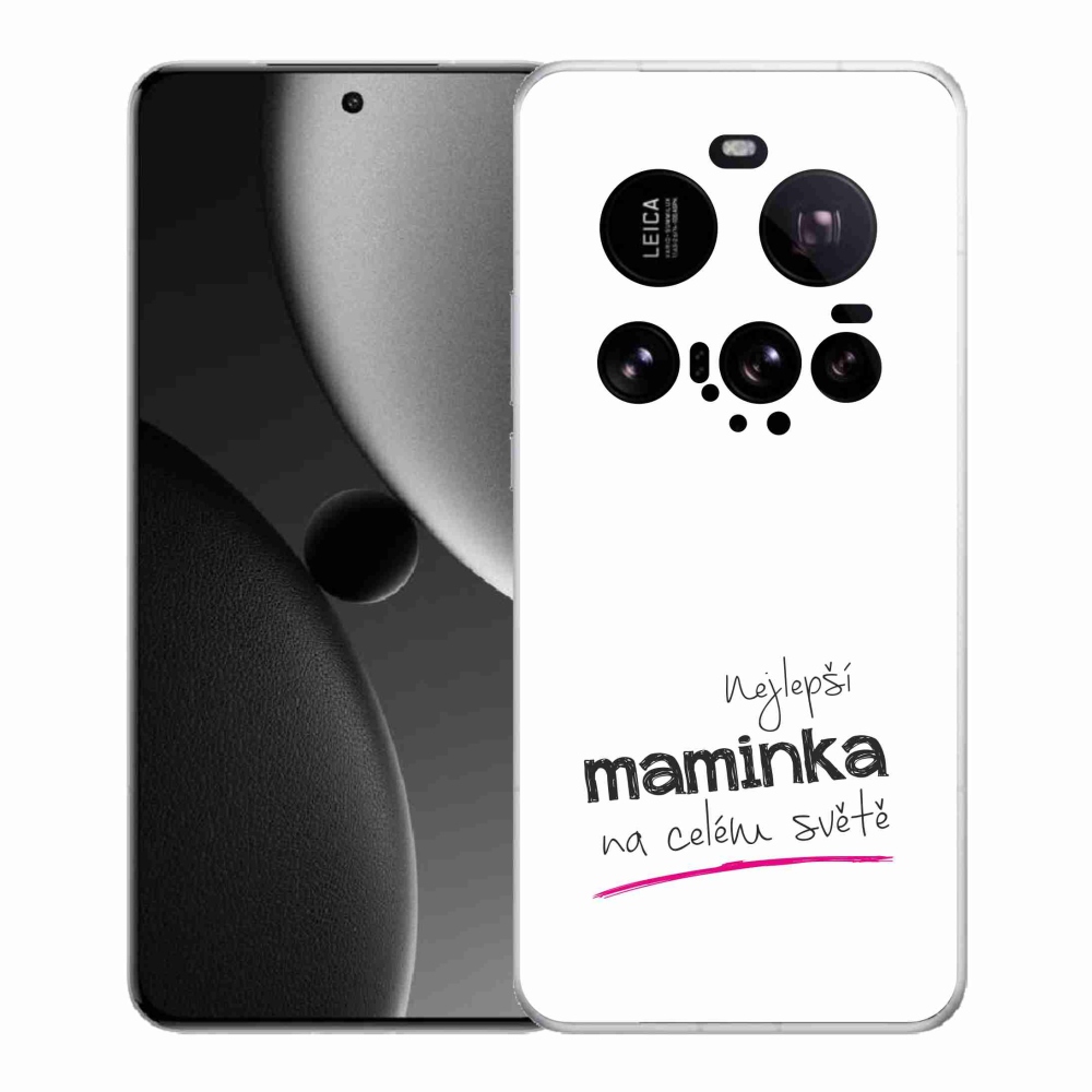 Gél borító mmCase a Xiaomi 15 Ultra - legjobb anya 4 fehér háttérrel