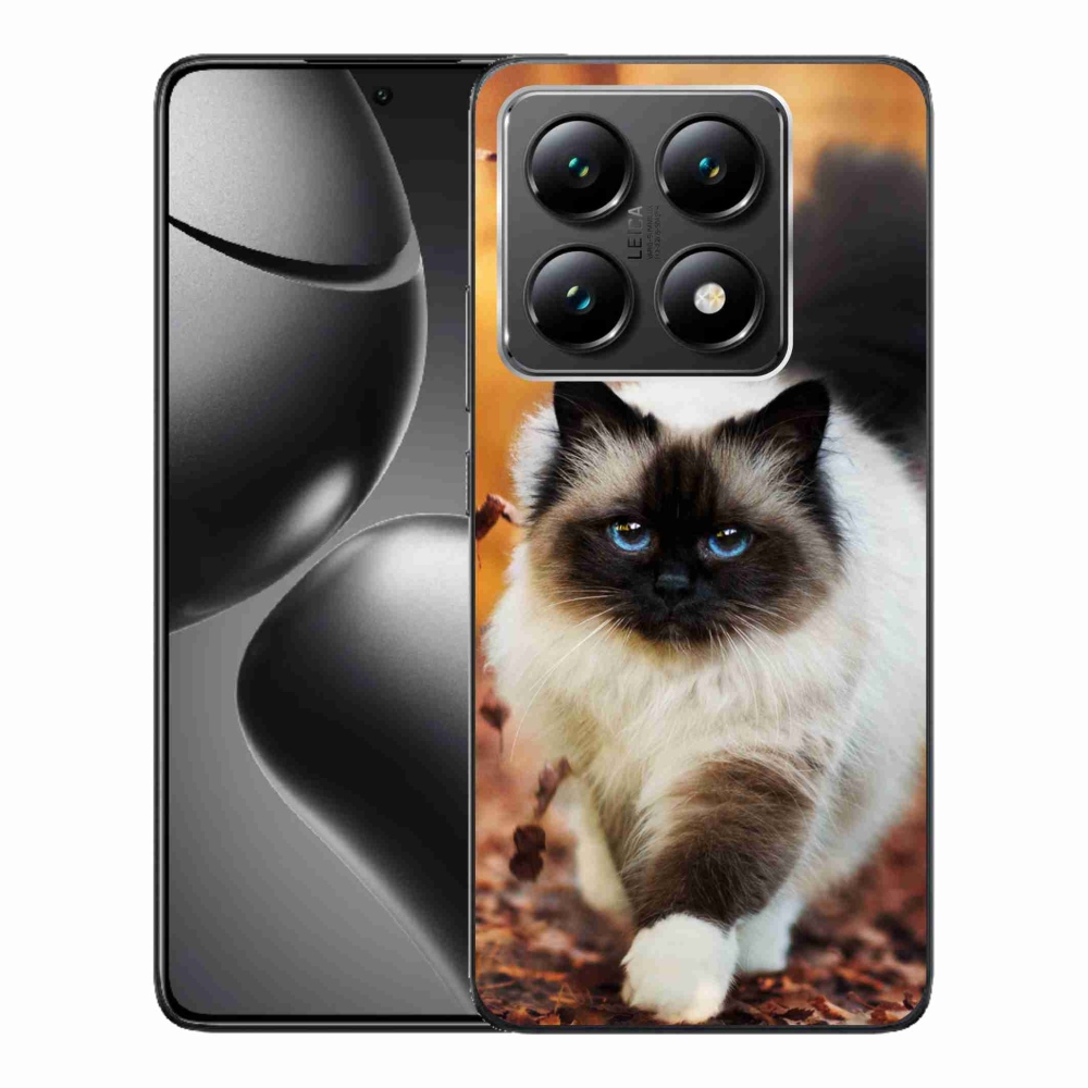 Gél tok mmCase a Xiaomi 14T-hez - macska
