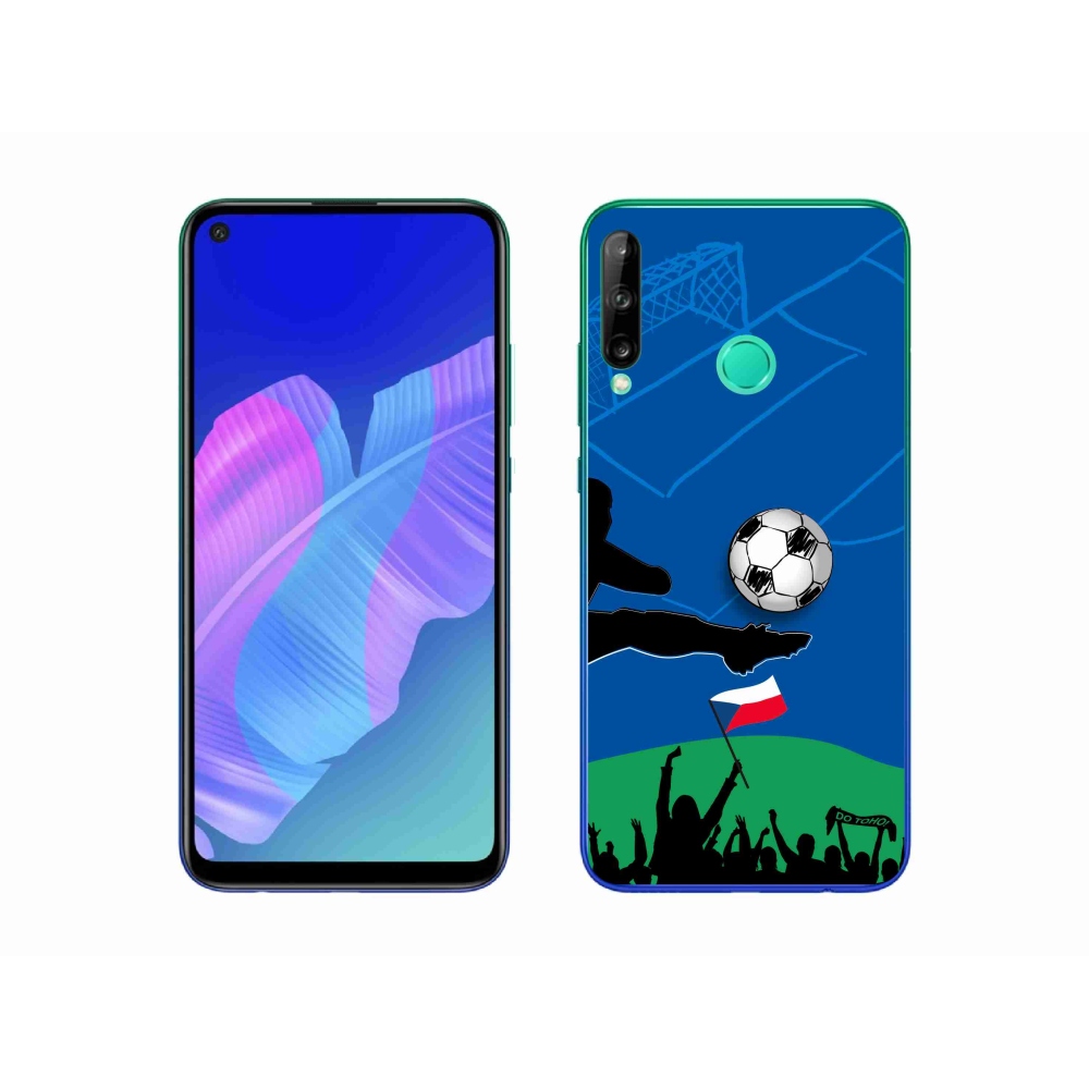 Gél borítás mmCase a Huawei P40 Lite E - futballszurkolóknak