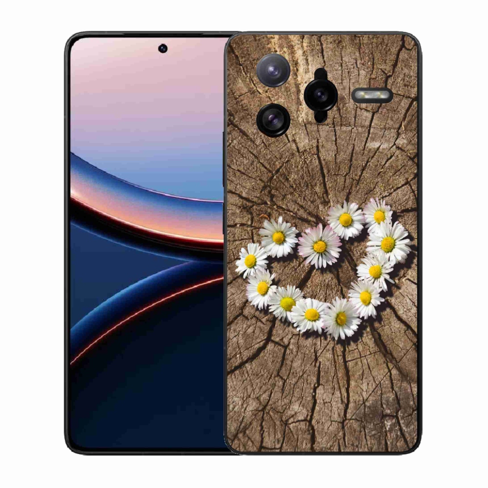 Gél borítás mmCase a Xiaomi Poco F7 Ultra számára - Százszorszép szív