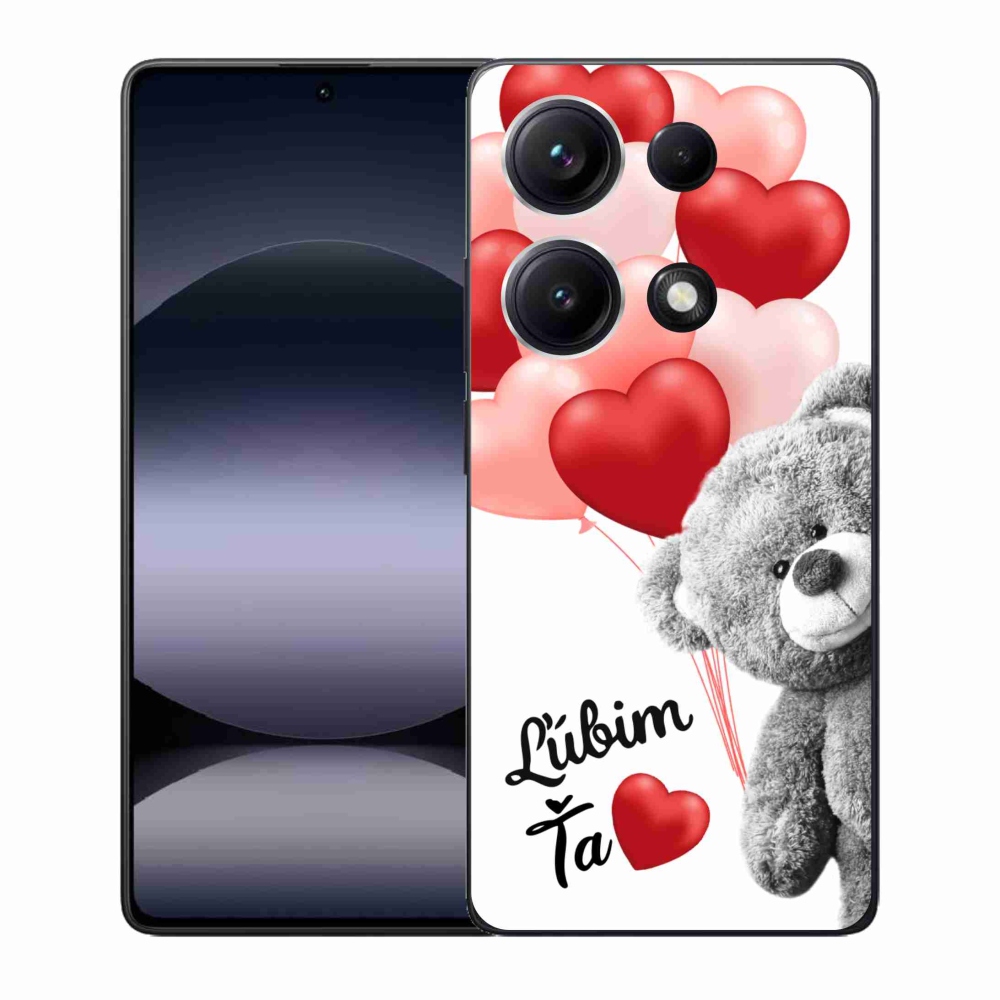 Gél borítás mmCase a Xiaomi Redmi Note 14S-hez - I love you en