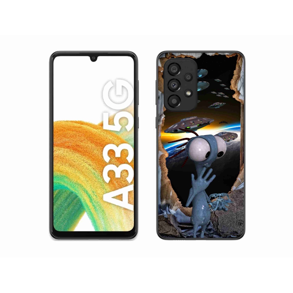 Gél védőburkolat mmCase Samsung Galaxy A33 5G - idegen