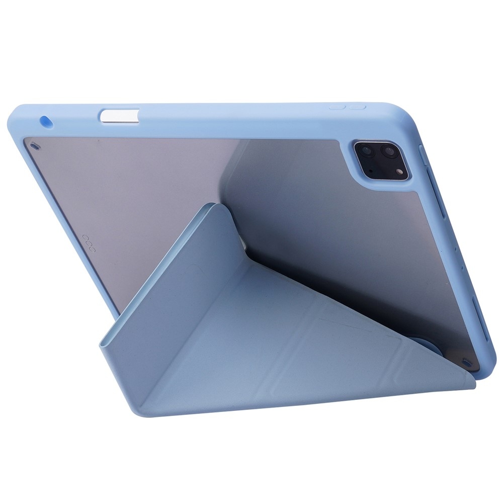 Origamis intelligens pozicionáló tok iPad Pro 11 (2024)/(2025) - világoskék színű iPad Pro 11-hez
