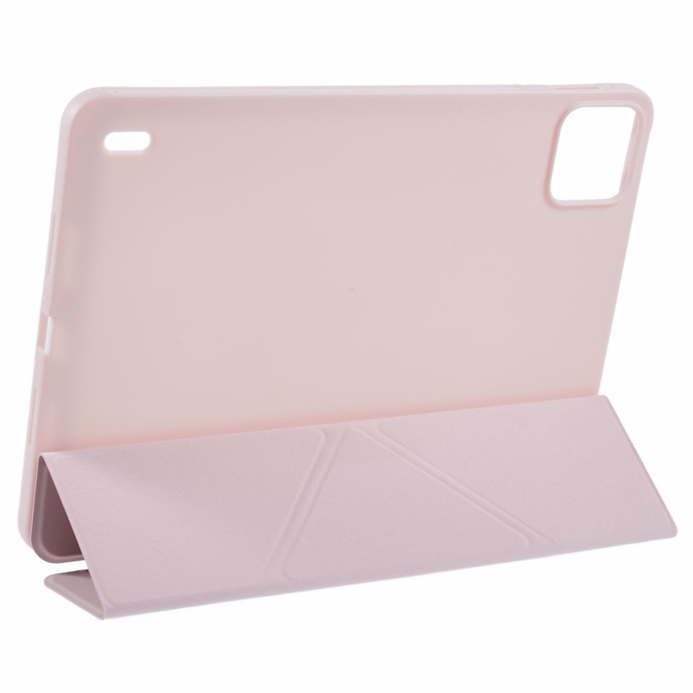 Origamis intelligens pozicionáló táblagép tok Xiaomi Pad 8/8 Pro/7/7/7 Pro - rózsaszín